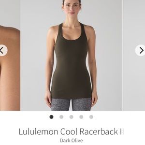 Lululemon cool racerback II